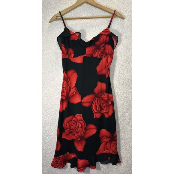 La Belle Other - La Belle Rose slip Dress Dead-stock Y2K Fixed Straps